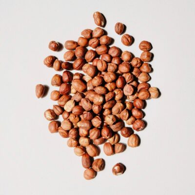 runde Römer Haselnuesse